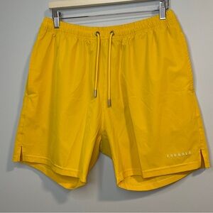 YoungLA 140 FROOTY SWIM SHORTS Canary Large
